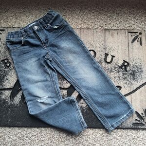 Epic Threads Toddler Boys Denim Straight Leg Jeans Distressed Size 4T
